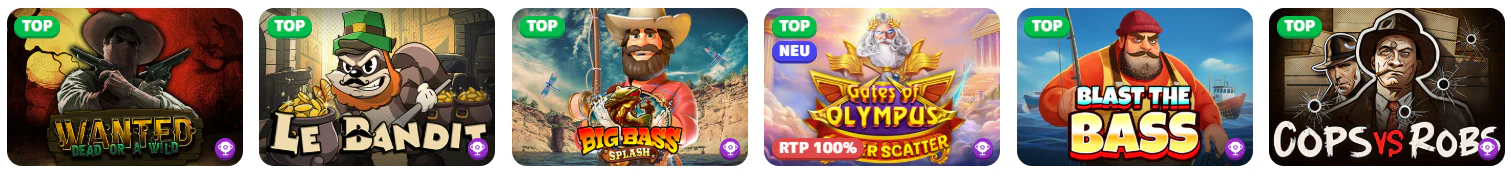 Online-Slots und Spielautomaten bei CasinoJoy